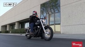 Vance & Hines Black Big Radius 2-into-1 Exhaust System | Available at J&P Cycles
