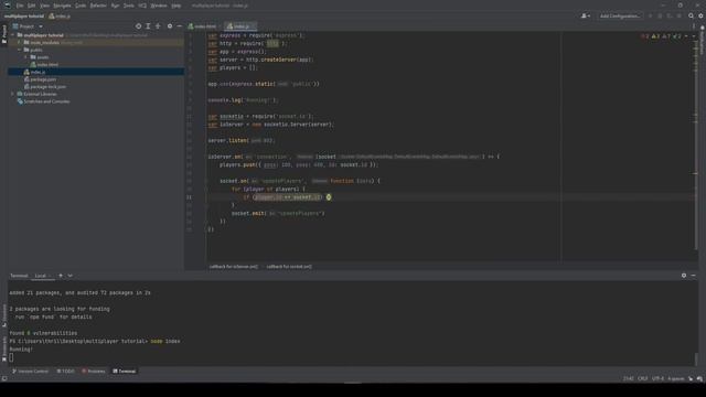 Making a multiplayer game using PhaserJs and Socket.Io | Part 1 смотреть онлайн