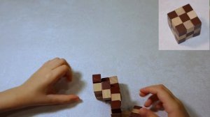 Деревянная головоломка - змейка. Как легко и быстро собрать деревянную головоломку  |  Арсен TV