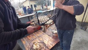 Рыбы приготовленной в тандыре, самый необычный рецепт от Узбеков. Fish cooked in tandoor Uzbekistan