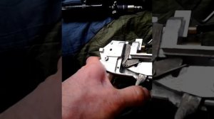 Работа стопора УСМ для страйкбольной СВД