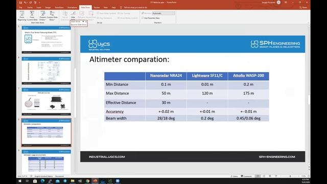 Webinar | Radar/laser altimeter for DJI - fly very low in auto terrain following mode without crash смотреть онлайн