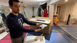 New Joola Infinity Table Tennis Robot unboxing 4-19-22