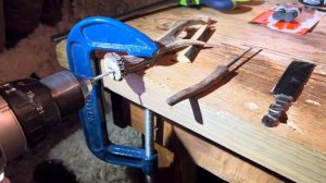 Сделал рукоять из РОГА Гурана на шведский НОЖ HULTAFORS Craftsman