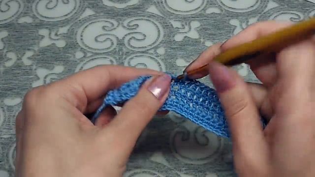 Текущий процесс.Узор для платья крючком. смотреть онлайн