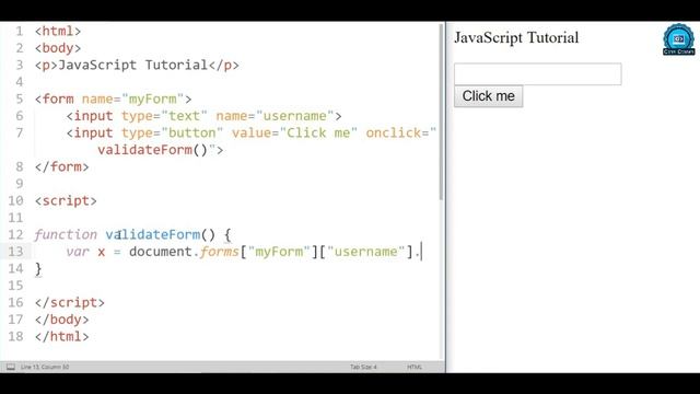 JavaScript  Form Validation