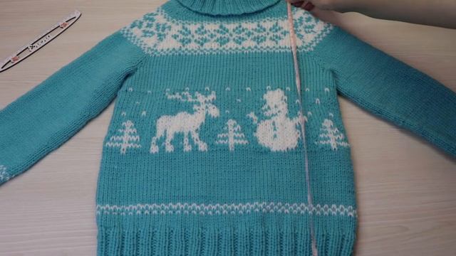 Свитер "Новогодний" (часть 2) смотреть онлайн