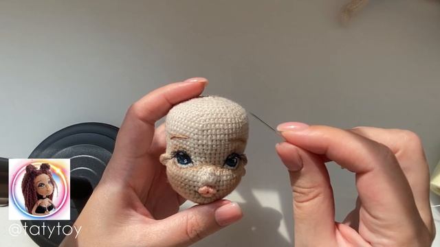 Как сделать волосы кукле амигуруми смотреть онлайн