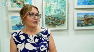 Персональная выставка Людмилы Поповой «Соль вдохновения» открылась в Партенитском Доме культуры