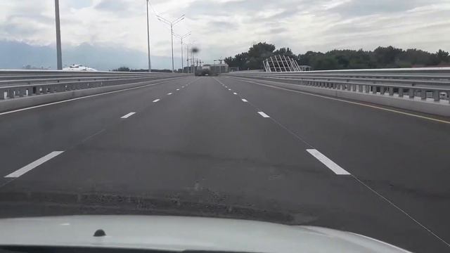 Алматы Первая поездка по новому мосту Кульджинский тракт Рыскулова 9 июня 2019 год смотреть онлайн