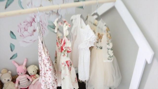 TODDLER ROOM DECOR| DIY GIRLS MONTESSORI CLOTHING RACK смотреть онлайн