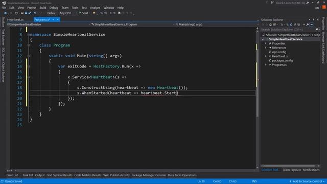 Intro to Windows Services in C# - How to create, install, and use a service using Topshelf смотреть онлайн