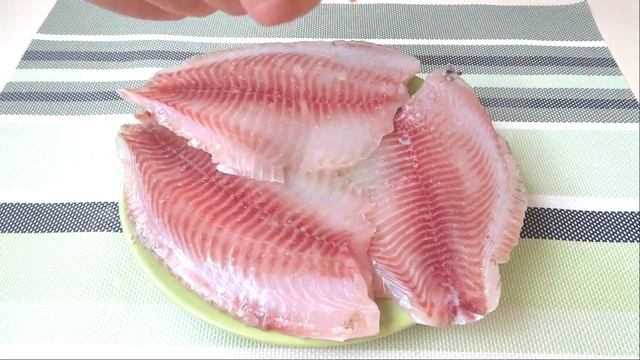 Рецепт.Филе рыбы пангасиуса в кляре. Recipe. Pangasius fish fillet in batter. Кулинария. Cooking.