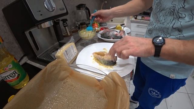 Стейки Толстолобика Запечённые в Духовке. Простой и очень Вкусный Рецепт. смотреть онлайн