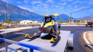 РЕАЛЬНАЯ ЖИЗНЬ В GTA 5 - КУПИЛИ СНЕГОХОДЫ И ПОЕХАЛИ ЗАСТРЕВАТЬ В СУГРОБАХ! ЕЗДА ПО СНЕГУ! ?ВОТЕР