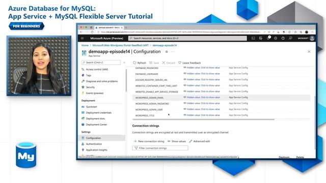 Tutorial: App Service + MySQL - Flexible Server [14 of 16] | Azure Database for MySQL смотреть онлайн