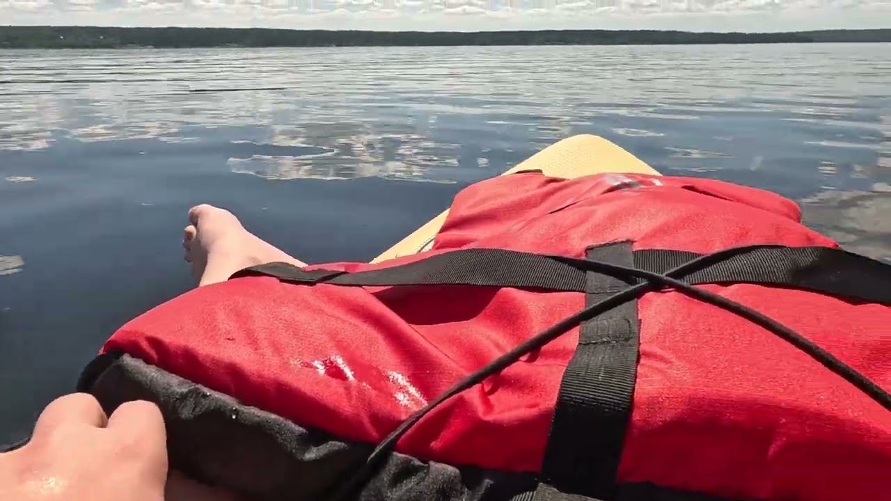 SUP-10 прогулка поперек Cуходольского озера