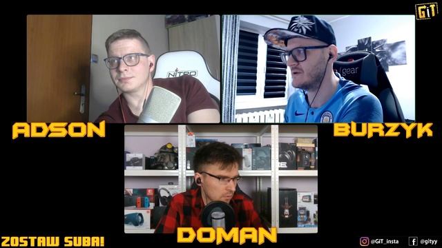 Najlepszy głośnik, ulubiona gra, wymarzony gadżet / Doman, Burzyk & Adson LIVE смотреть онлайн