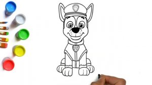 Гонщик Щенячий патруль рисунок, как нарисовать собаку Гонщика из детского мультика легко и просто