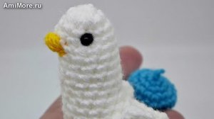 Амигуруми: схема Чайка | Игрушки вязаные крючком