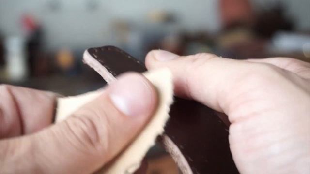 РЕМЕНЬ с прошивкой из ИТАЛЬЯНСКОЙ КОЖИ растительного дубления BUTTERO компания Walpier смотреть онлайн