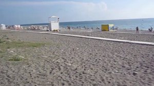 Видео пляжа посёлка Лоо Горный воздух