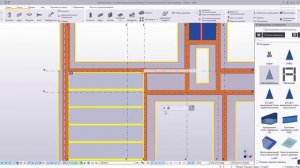Плагин для раскладки пустотных плит в Tekla