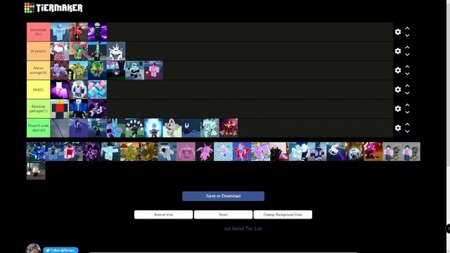 [AUT] Rating all stands and specs on a tierlist! смотреть онлайн