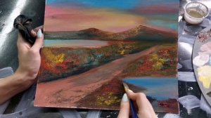 пишем картину маслом с нуля