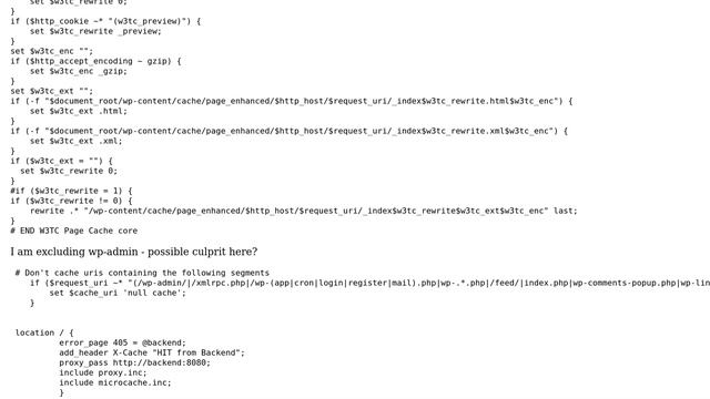 DevOps & SysAdmins: Nginx frontend and wp-admin/admin-ajax.php: Debugging 500 errors