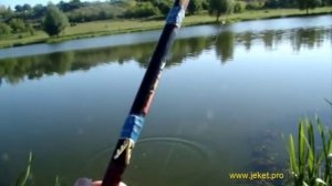 Очень чувствительный необычный поплавок своими руками.Тест на водоеме