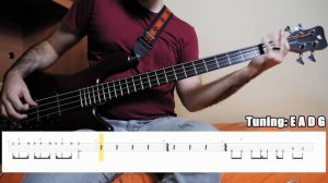 Rage Against the Machine - Guerrilla Radio (BASS COVER W/ TABS)