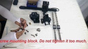 CREALITY Ender 3 S1、S1 Pro Z-axis upgrade linear rail installation guide.