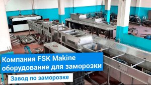 IQF туннели от компании FSK Makine