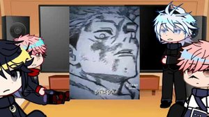Jujutsu Kaisen react to Itadori yuji //gachaclub//manga spoiler//lazy