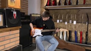 Обзор электрогитары Fernandes Stratocaster LE-1Z HSS Laurel FB 3-Tone Sunburst | SKIFMUSIC.RU