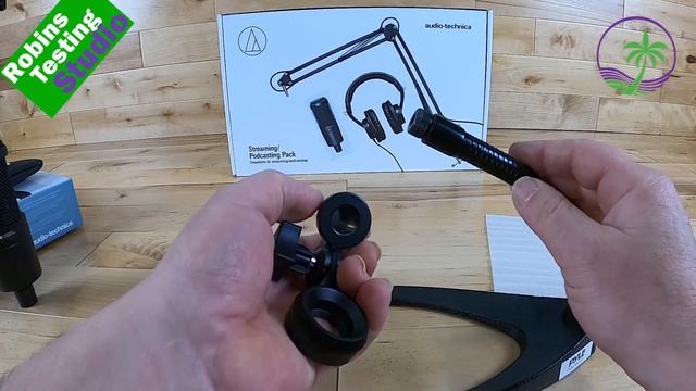 Audio-Technica AT2020 Cardioid Condenser Studio XLR Microphone, Black, Ideal for Home Studio смотреть онлайн