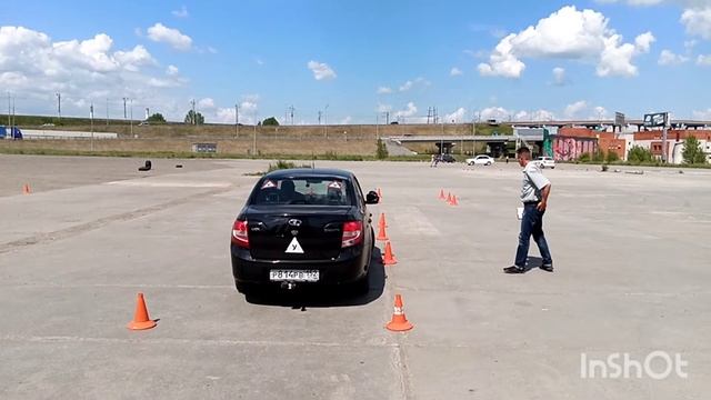 Внутренний экзамен ! Элементы автодрома смотреть онлайн