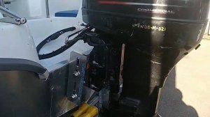 Установка Power lift на лодку Бестер 500