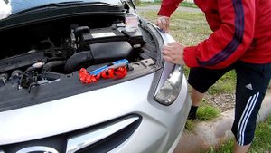 Наклеиваем ресницы на фары