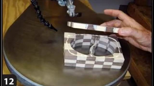 Шкатулка сегментная лобзиком. Мастеркласс. смотреть онлайн