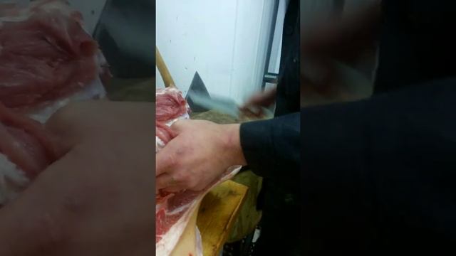 РАЗДЕЛКА СВИНОЙ ПОЛУТУШИ.