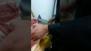 РАЗДЕЛКА СВИНОЙ ПОЛУТУШИ.