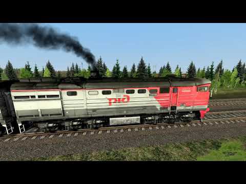 Train simulator classic 3тэ10м Узловая-Ожерелье (баг с ботами) смотреть онлайн