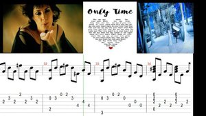 For easy guitar. Enya - Only Time (+Tabs)