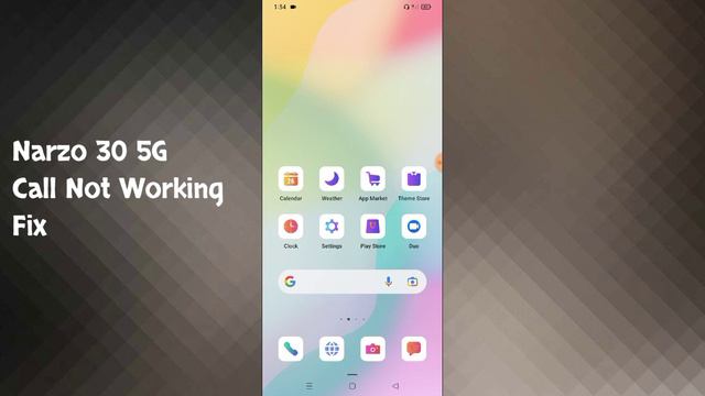 Realme Narzo 30 5G Call Not Working Problem Solve смотреть онлайн