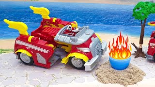 Мультики с игрушками Щенячий патруль плохой и добрый Маршал!.mp4 смотреть онлайн