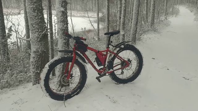 ФЭТБАЙК Stels Aggressor (2020) в стоке, на резине Vee Tire Snow Avalanche 26x4.8 смотреть онлайн