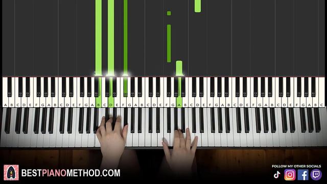 How To Play - Eminem - Zeus (Piano Tutorial Lesson) смотреть онлайн
