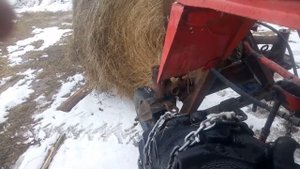 V00309 163329 Погрузчик рулона сена своими руками